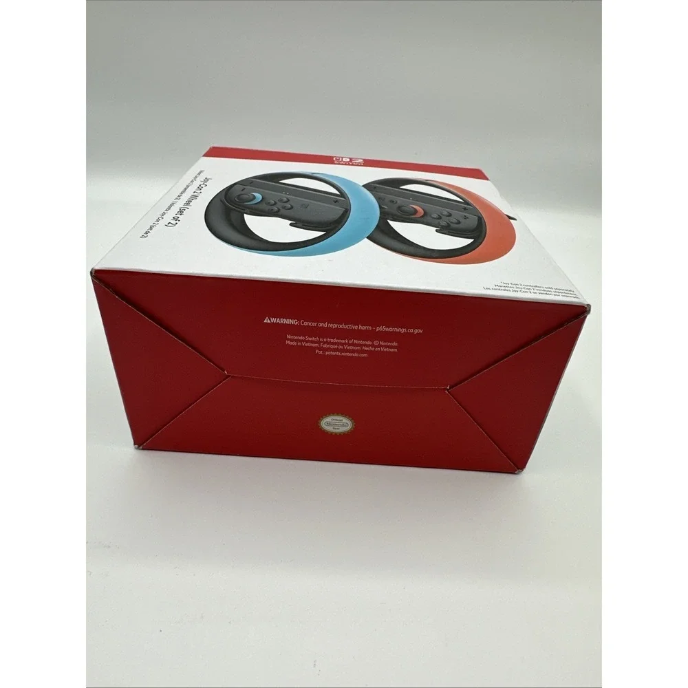 Nintendo Switch 2 Joy-Con 2 Wheel Red/Blue NEW Open Box